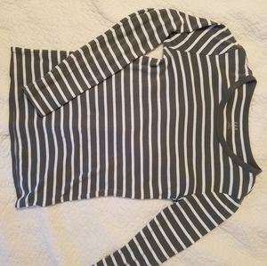 Long-Sleeve Striped GAP Shirt